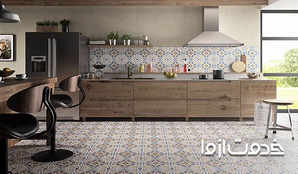 ابعاد سرامیک کف آشپزخانه
