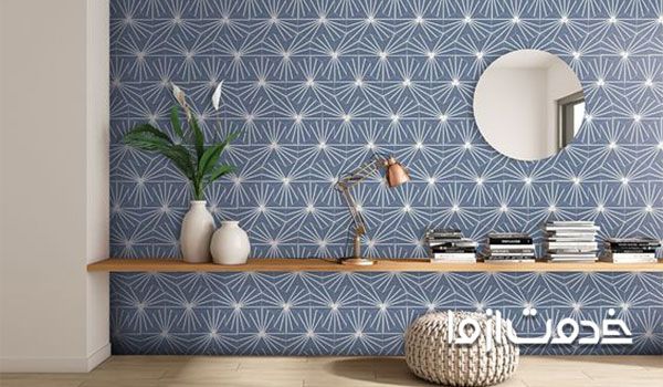 انواع کاغذ دیواری پذیرایی