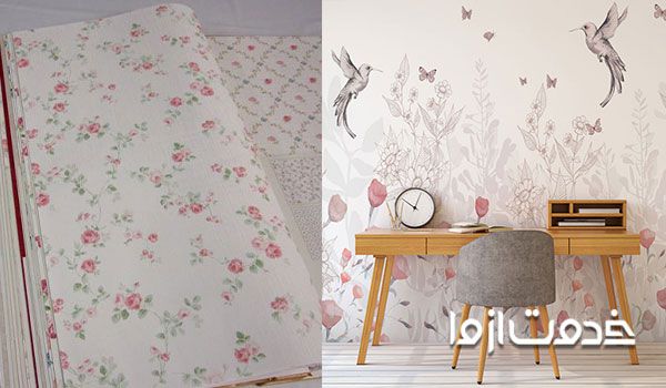 طرح کاغذ دیواری برای محل های مختلف