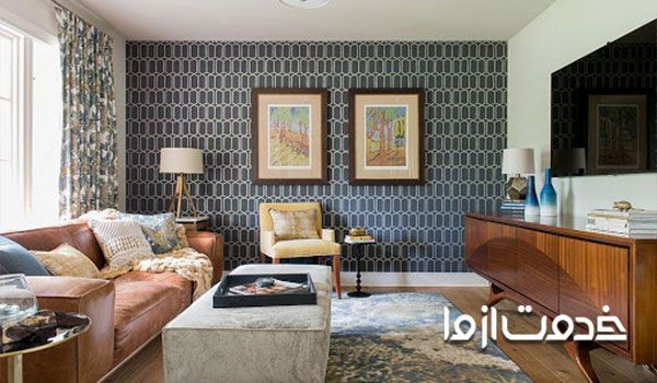 راهنمای انتخاب کاغذ دیواری پذیرایی