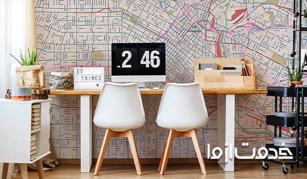 انتخاب کاغذ دیواری مناسب برای محیط‌های اداری