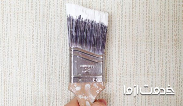 تغییر رنگ کاغذ دیواری