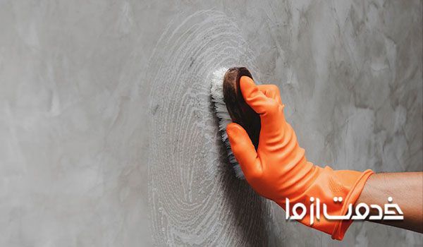 تمیز کردن کاغذ دیواری غیر قابل شستشو 