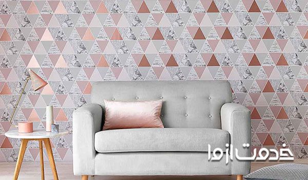 کاغذ دیواری نانو در اتاق نشیمن