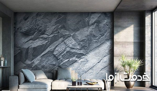 انتخاب رنگ مناسب برای کاغذ دیواری پذیرایی