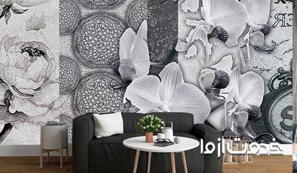 انتخاب طرح کاغذ دیواری پذیرایی