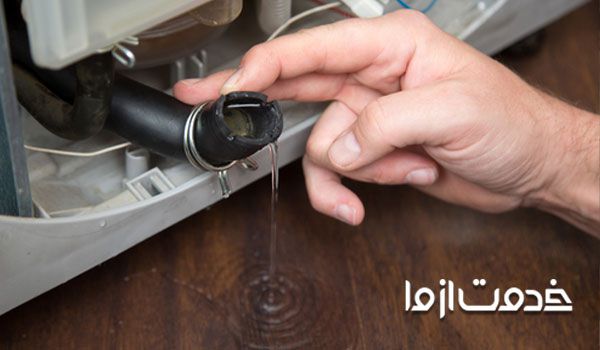 طریقه نصب شلنگ تخلیه لباسشویی