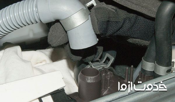 تعویض شلنگ تخلیه ماشین ظرفشویی ال جی