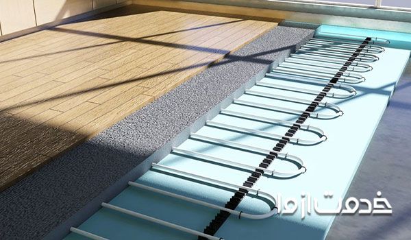 کف کاذب جهت گرمایش از کف و کاهش رطوبت