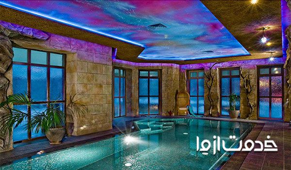 سقف کاذب استخر 