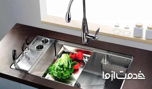 راهنمای خرید انواع سینک ظرفشویی