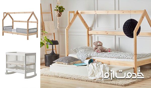 طراحی و ساخت تخت کودک