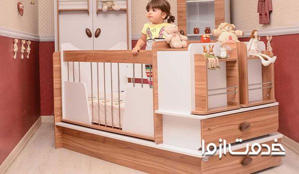 اوصول ساخت تخت کودک ساده ولی جذاب