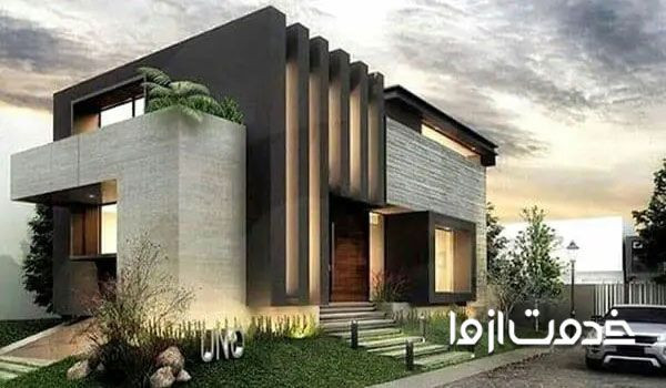 اجرای نمای سنگ ساختمان با کامپوزیت