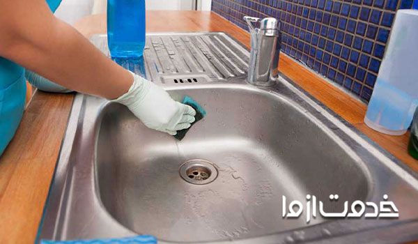 سفيد كردن استيل سياه شده