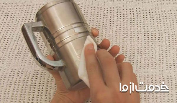 سیاه شدن ظروف استیل