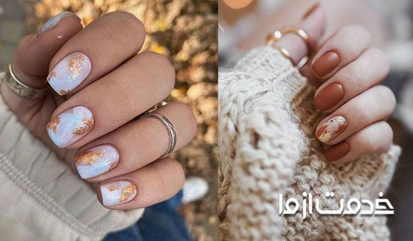 طرح ناخن پاییزی 2019