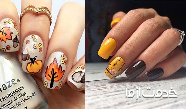 ژلیش ناخن پاییزی برای تمامی فصول 