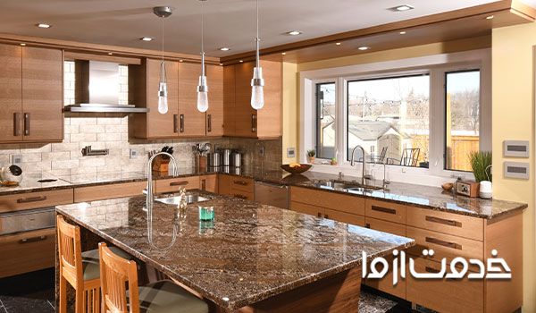 برای سنگ روی کابینت گرانیت بهتر است یا کوارتز؟