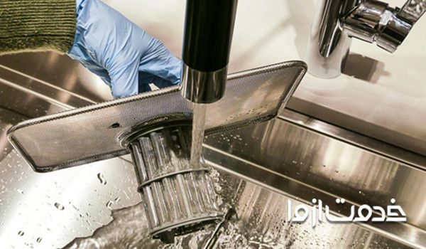 جرم گیری و تمیز کردن ماشین ظرفشویی