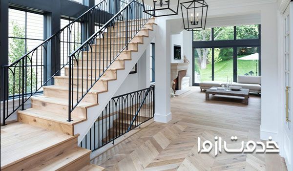 سنگ کاری راه پله