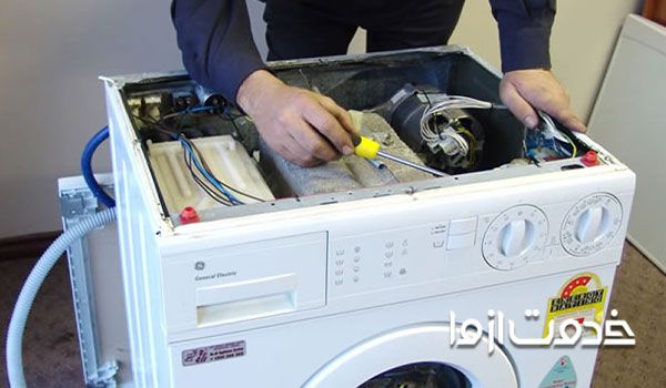 علائم نیم سوز شدن موتور ماشین لباسشویی