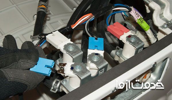 علت تعویض شیر برقی ماشین لباسشویی