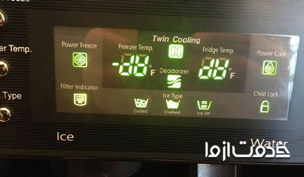 ارور یخچال ال جی