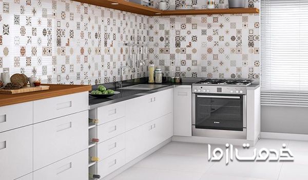 کاشی آشپزخانه شیک