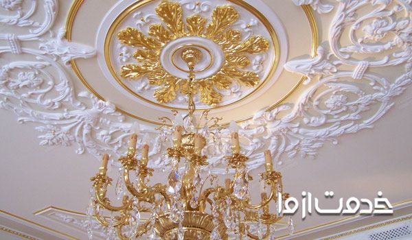 گچ بری ساختمان