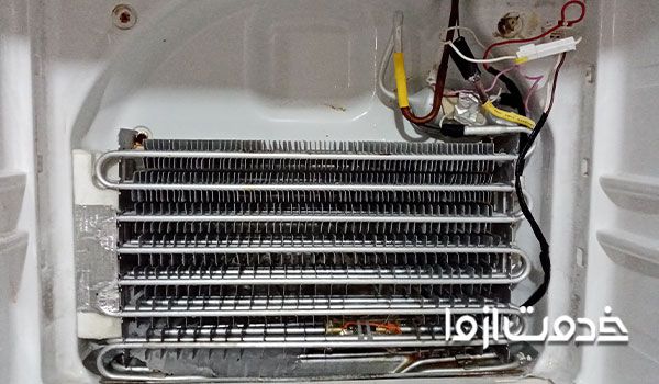 علت یخ زدن اواپراتور یخچال