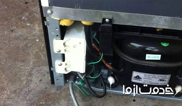 علت داغ شدن بدنه یخچال فیلور