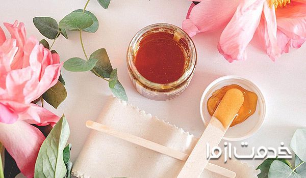 وکس کردن صورت در منزل