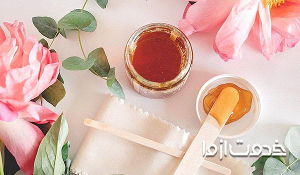 وکس کردن صورت در منزل