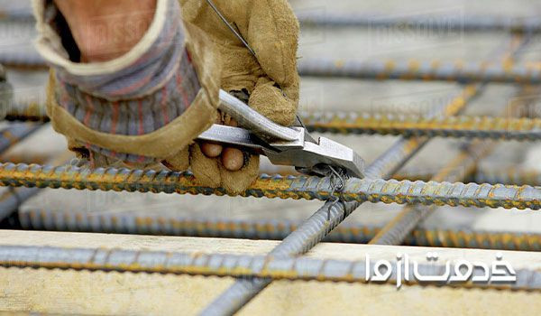 آرماتور بندی استخر