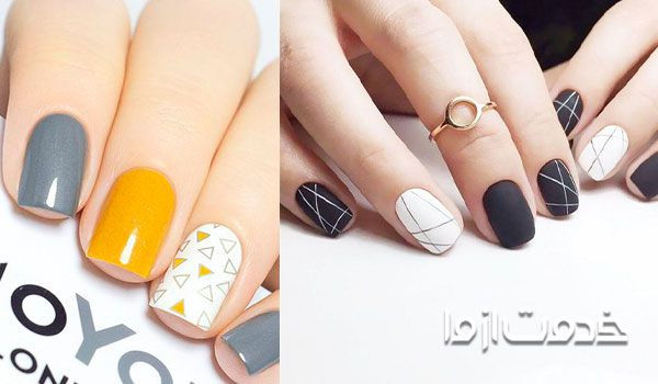مدل کاشت ناخن دخترانه شیک