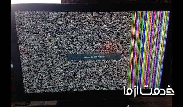 تعویض فلت تلویزیون توسط تعمیرکار تلویزیون