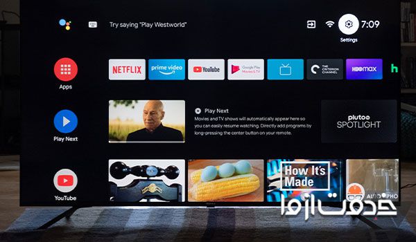 نصب برنامه اندروید روی تلویزیون