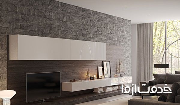 طریقه نصب سنگ آنتیک