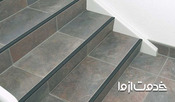 تنوع رنگ در سرامیک‌های مناسب راه پله