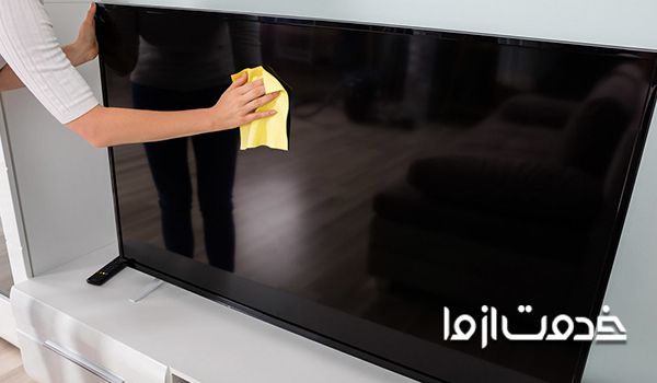 از بین بردن خط روی صفحه ال ای دی