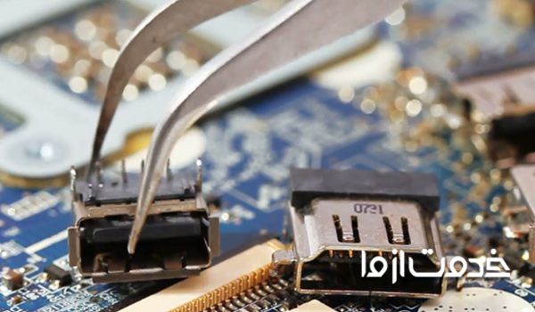 تعمیر پورت usb تلویزیون سامسونگ