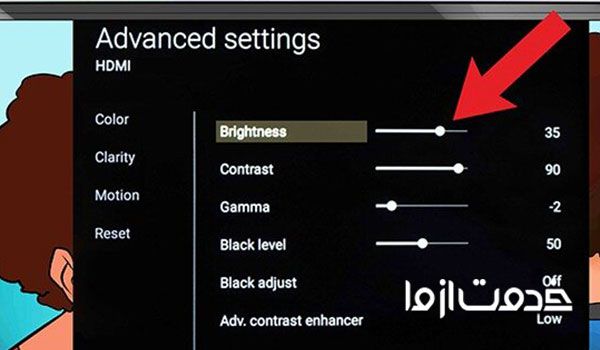 تنظیمات hdmi تلویزیون سامسونگ