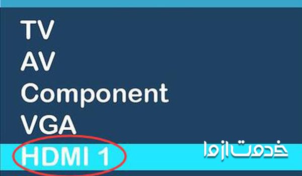 روش اتصال رایانه به تلویزیون