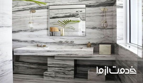 سنگ گرانیت در سرویس بهداشتی 