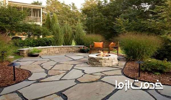 اجرای سنگ لاشه