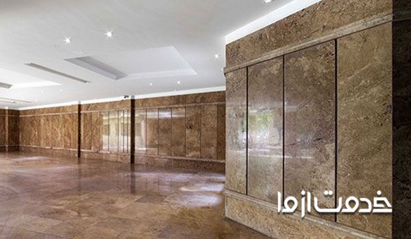 سنگ کف پارکینک با سنگ فراوری شده