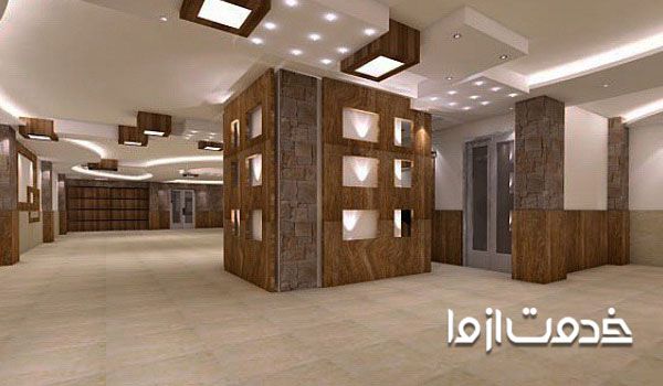 ابعاد سنگ کف پارکینگ