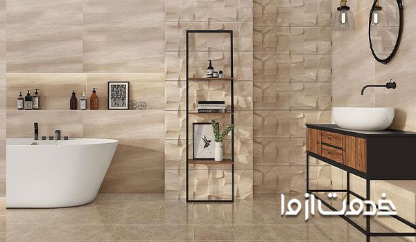 سرامیک طرح آجر برجسته