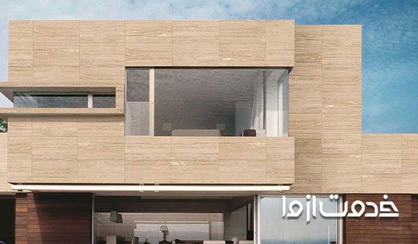 سرامیک طرح سنگ برای نما